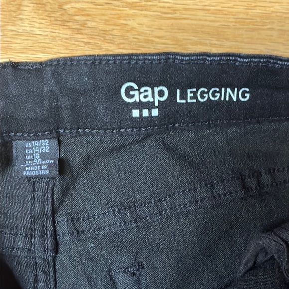 GAP Black Denim Jean Leggings | 14 - Picture 2 of 8
